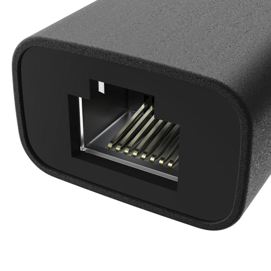 Hama Network Adapter, USB-C, 2.5 Gigabit Ethernet, Black