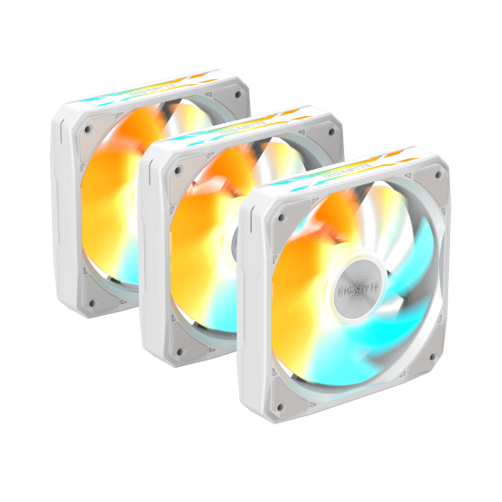 Triple Fans GIGABYTE AORUS EZ CHAIN 120 ICE 3-Pack ARGB