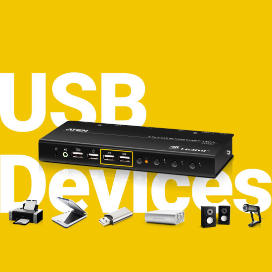 KVM Switch ATEN CS784H