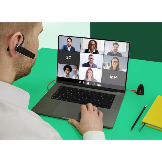 HAMA Блутут слушалка “MyVoice2100”, Multipoint, черен