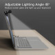 ACT LED laptop lamp with adjustable brightness and clip, USB power supply
