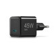 Hama Fast Charger, GaN, USB-C, Super-Mini Charger, PD, 45 W, black