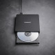 Slim Intenso EOD500D recorder, external USB 3.2, black color