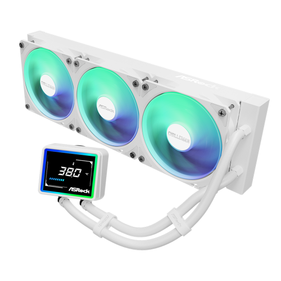 All-in-One Cooler ASRock Challenger White 360 Digital