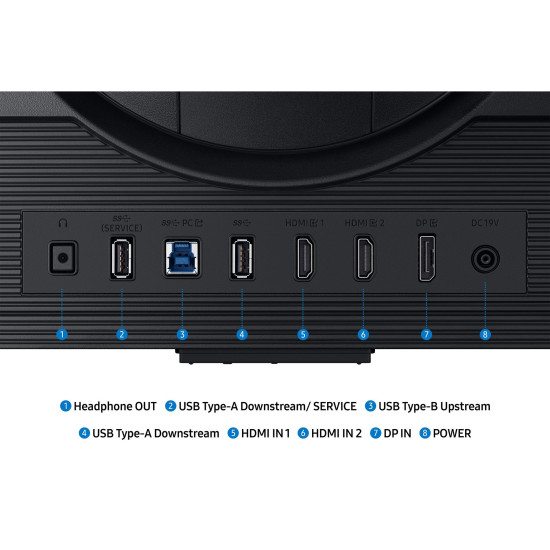 Монитор SAMSUNG Odyssey OLED G7 G70F - 27