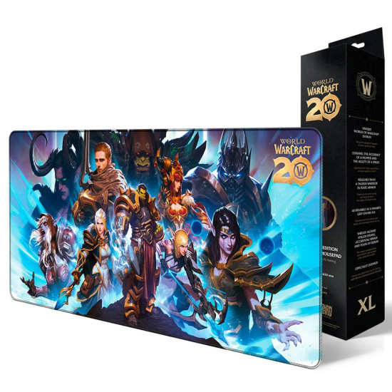 Gaming mousepad World Of Warcraft - 20th Anniversary, XL