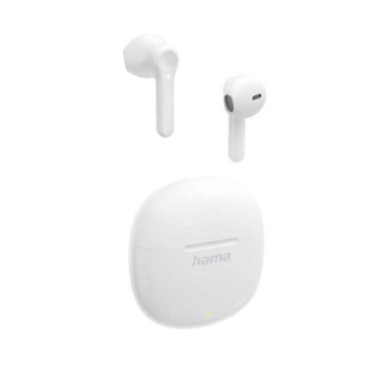 Hama “Action One” Bluetooth® Headphones, True Wireless, Earbuds, white
