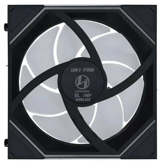 Lian Li UNI FAN SL-INF Wireless ARGB PWM Fan - 120 mm Black