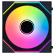 Lian Li UNI FAN SL-INF Wireless ARGB PWM Fan - Reverse Blade, 120 mm Black