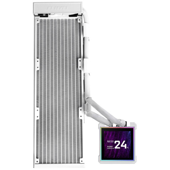 CPU AiO Cooler Lian Li HydroShift II LCD-S 360N Fanless ARGB - White