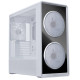 Кутия Lian Li LANCOOL 217 INF RGB Mid-Tower, Tempered Glass - White