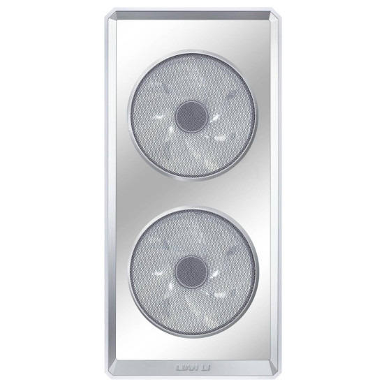 Кутия Lian Li LANCOOL 217 INF RGB Mid-Tower, Tempered Glass - White