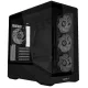 Case Lian Li Vector V100 MINI ARGB Mid-Tower, Tempered Glass - Black