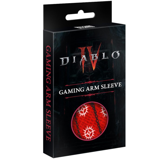 FragON Gaming Arm sleeve Diablo 4 Cathedral of Light Red - Size M