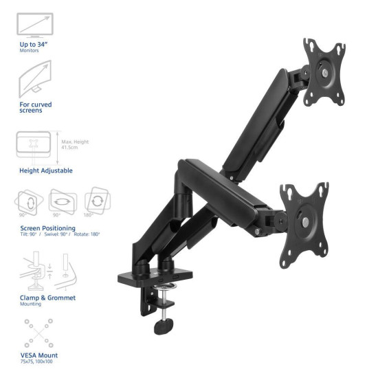 Monitor arm 34