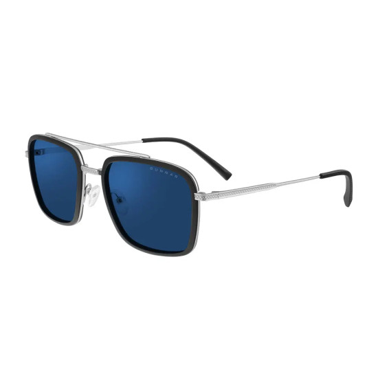 GUNNAR Baron Silver Sunglasses - Sunglasses