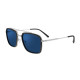 GUNNAR Baron Silver Sunglasses - Sunglasses