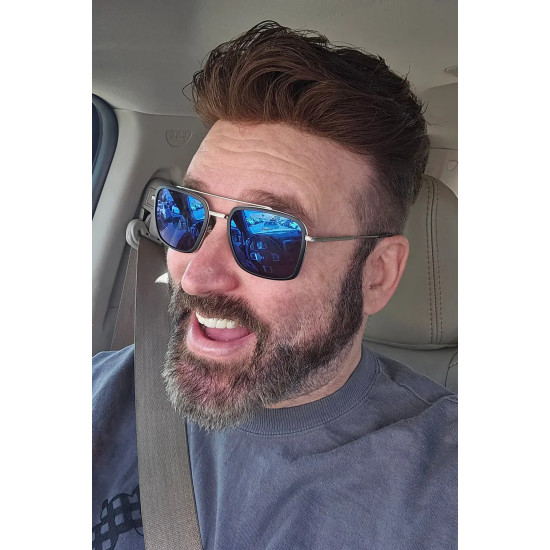 GUNNAR Baron Silver Sunglasses - Sunglasses