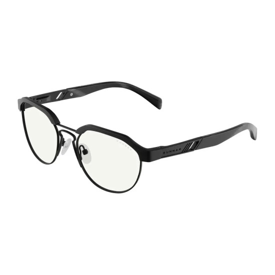 GUNNAR Campbell Computer Glasses - Onyx - Clear Pro