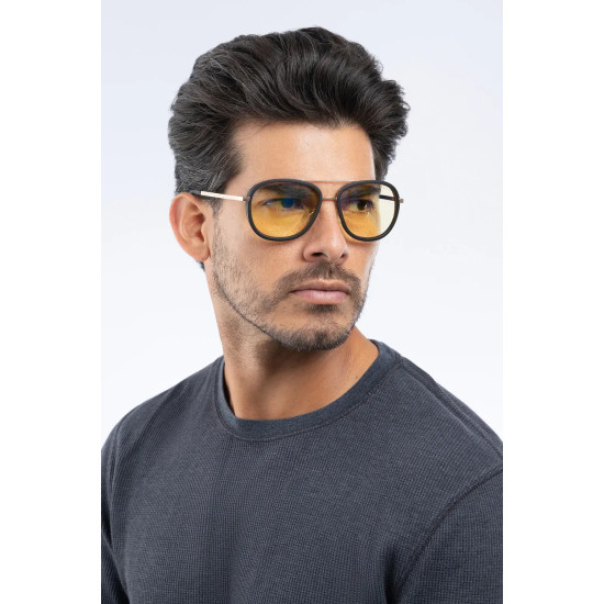 Computer glasses GUNNAR Dume - Gold - Amber