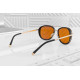GUNNAR Dume Computer Glasses - Gold - Amber Max