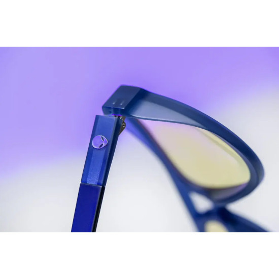 GUNNAR Alienware Roswell Computer Glasses - Conspiracy Blue - Amber