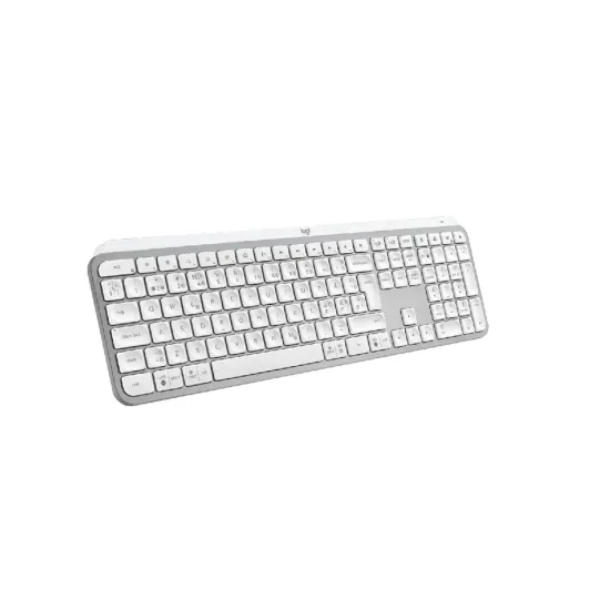Безжична клавиатура Logitech MX keys S Illuminated, Pale gray