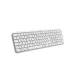 Безжична клавиатура Logitech MX keys S Illuminated, Pale gray