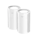 Whole Mesh System Cudy M11000 BE11000 Tri-Band 2.4/5/6Ghz 688 - 5765 Mbps - 2 Pack