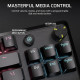 Corsair K70 RGB MK.2 Core TKL Mechanical Gaming Keyboard, Corsair MLX Red Switch
