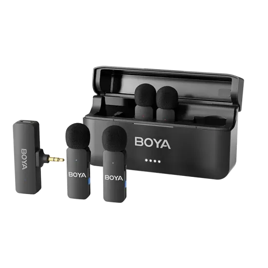 4-Channel Mini Wireless Microphone BOYA BY-V4