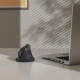 Hama “EWM-500R” Ergonomic Vertical Mouse, Radio, Optical, 7 Buttons, black