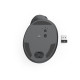 Hama “EWM-500R” Ergonomic Vertical Mouse, Radio, Optical, 7 Buttons, black