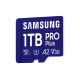 Карта памет Samsung PRO Plus 1 TB, microSDXC UHS-I Class 10, с адаптер