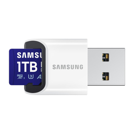 Карта памет Samsung PRO Plus 1 TB, microSDXC UHS-I Class 10, с адаптер