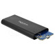 Delock External Enclosure for M.2 NVMe PCIe SSD with SuperSpeed USB 10 Gbps (USB 3.1 Gen 2) USB Type-C™ female
