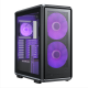 Case CoolerMaster MasterFrame 500 Mesh - Black ARGB