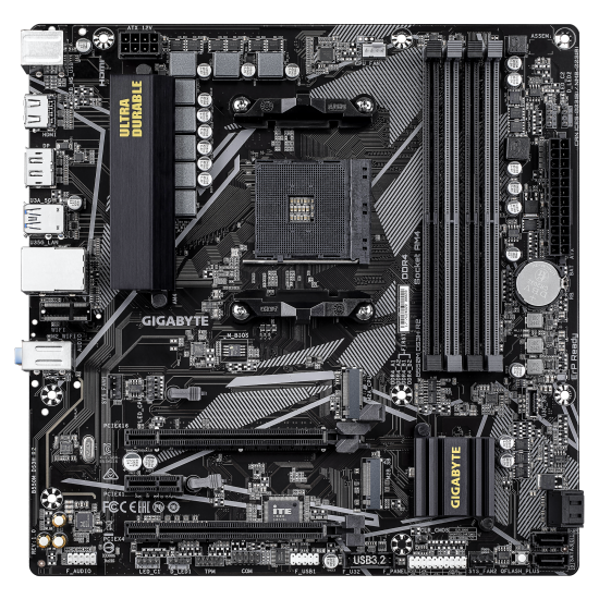 Motherboard GIGABYTE B550M DS3H R2 Socket AM4