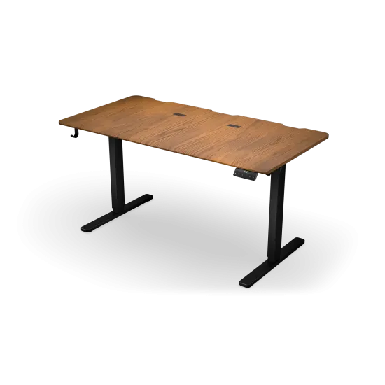 Геймърско бюро ENDORFY Atlas L Electric - Dark Wood