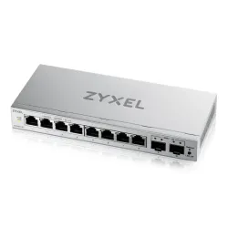 Switch ZyXEL GS-1200-10, V3,  Web Managed, 8 port 10/100/1000 with 2Gbe Uplink