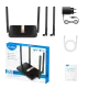 Безжичен рутер Cudy LT500D, 4G LTE, 5GHz, 1200 Mbps, 10/100/1000