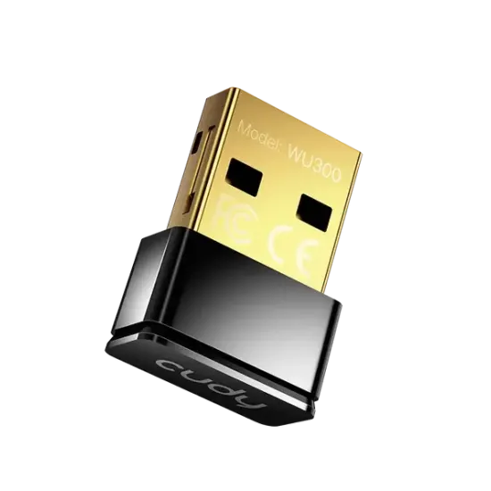 Wireless Nano Adapter Cudy WU300 WiFi 6, 286 Mbps, USB 2.0