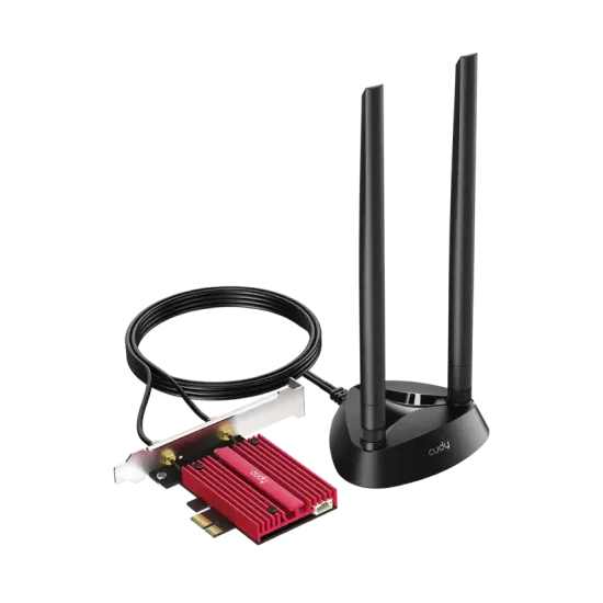 Ethernet Adapter Cudy WE9300S, Tri-Band WiFi 7 PCI-e, 5760 + 2880 Mbps