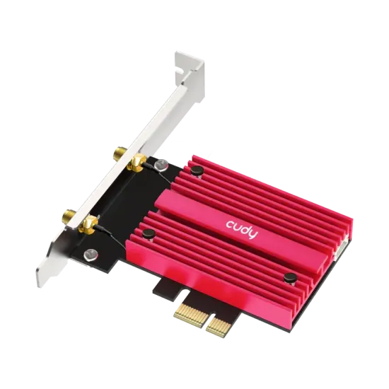 Ethernet Adapter Cudy WE9300S, Tri-Band WiFi 7 PCI-e, 5760 + 2880 Mbps