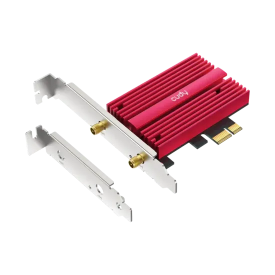 Ethernet Adapter Cudy WE9300S, Tri-Band WiFi 7 PCI-e, 5760 + 2880 Mbps