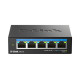 Switch D-Link DMS-105/E, 5 портов 2.5G Multi-Gigabit