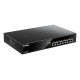 Суич D-Link DGS-1008MP, 8 портов PoE 10/100/1000 Gigabit, неуправляем десктоп суич
