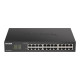 Суич D-Link DGS-1100-24V2, 24 портов 10/100/1000 Gigabit Smart Switch, управляем