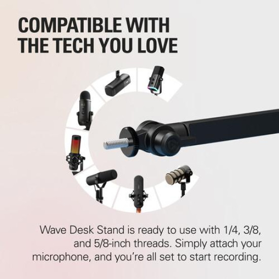 Elgato Wave Desk Stand - Black