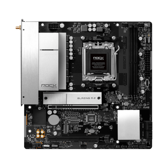 Дънна платка ASRock B850M ROCK WIFI socket AM5